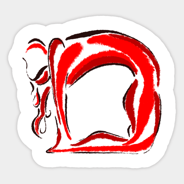 Root chakra Sticker by Steve Brown Illustration 